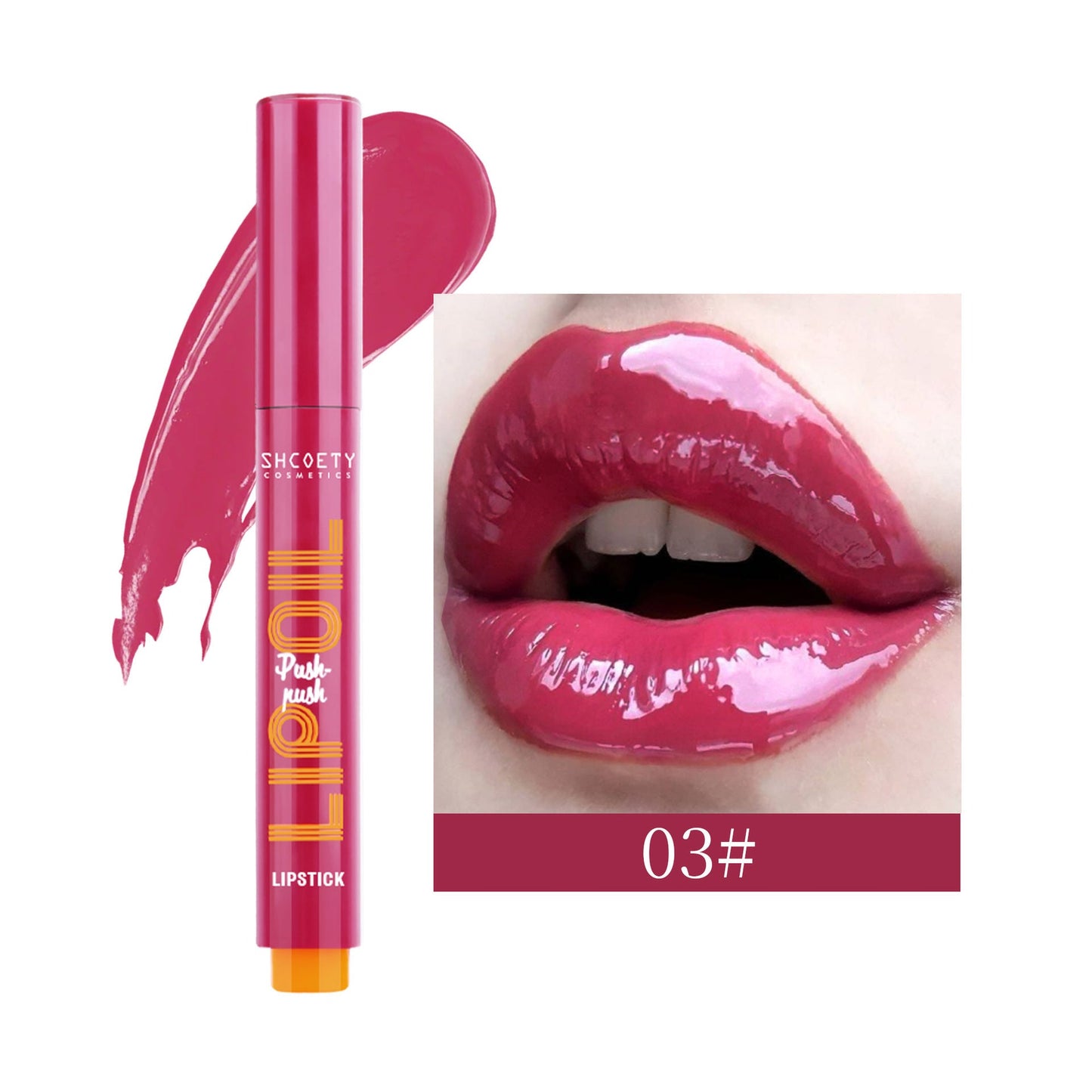 Press Lipstick – High-Shine & Long-Lasting MERLIÁ