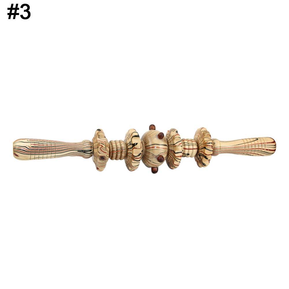 "The Full Body Muscle Massager" - Wooden Roller Massage Stick MERLIÁ