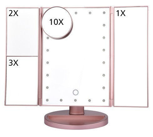 22-Light Touch Screen Makeup Mirror MERLIÁ