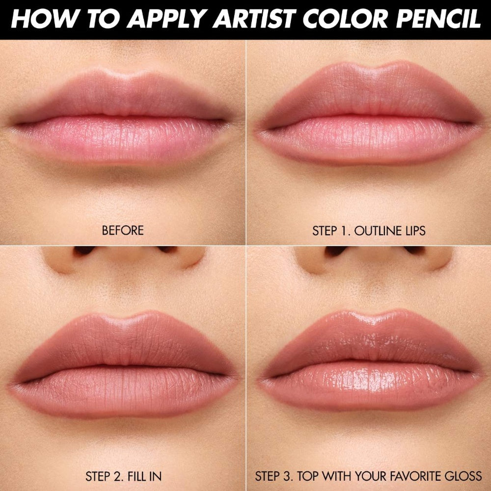 PHOFAY Ultra-Glossy Lip Gloss Nude Lipliner Kit MERLIÁ