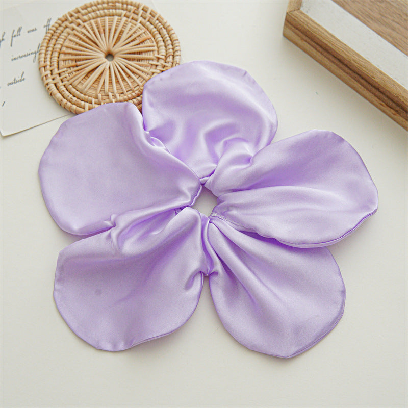 Silky Flower Hair Scrunchie MERLIÁ