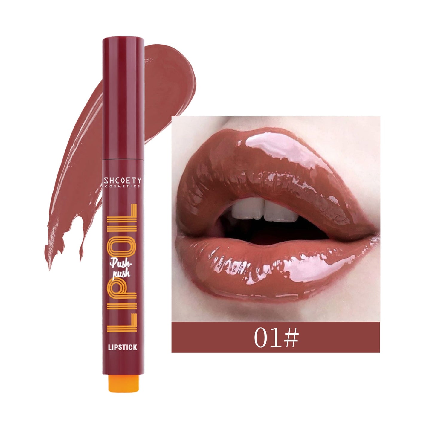 Press Lipstick – High-Shine & Long-Lasting MERLIÁ