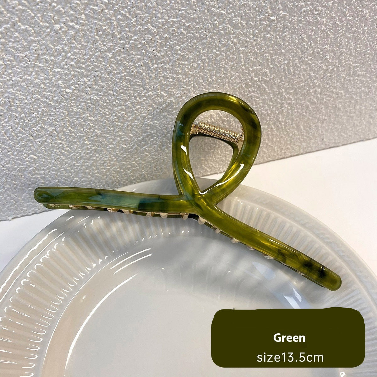 French Retro Acetate Hair Clip – 1pc MERLIÁ