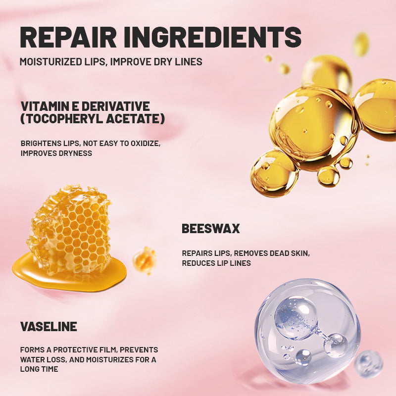 Marble Lip Balm Moisturizing And Nourishing Fade MERLIÁ