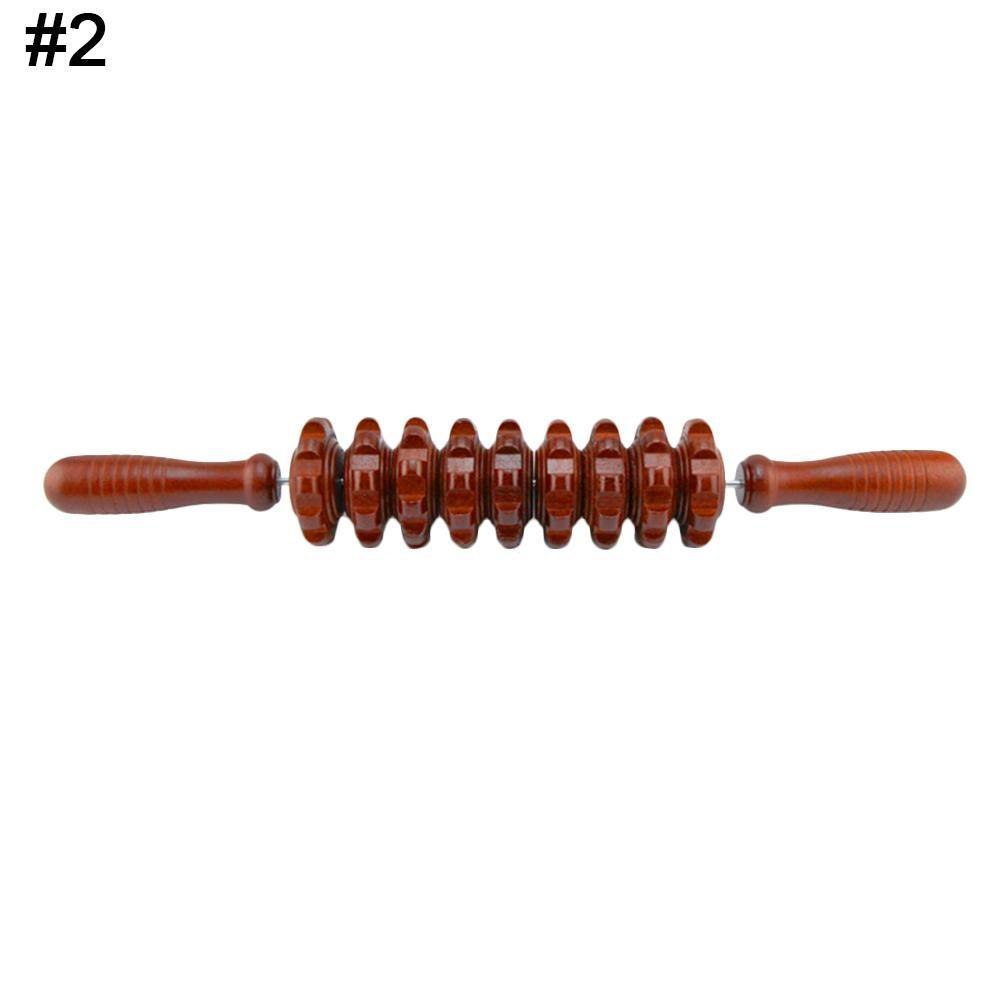 "The Full Body Muscle Massager" - Wooden Roller Massage Stick MERLIÁ
