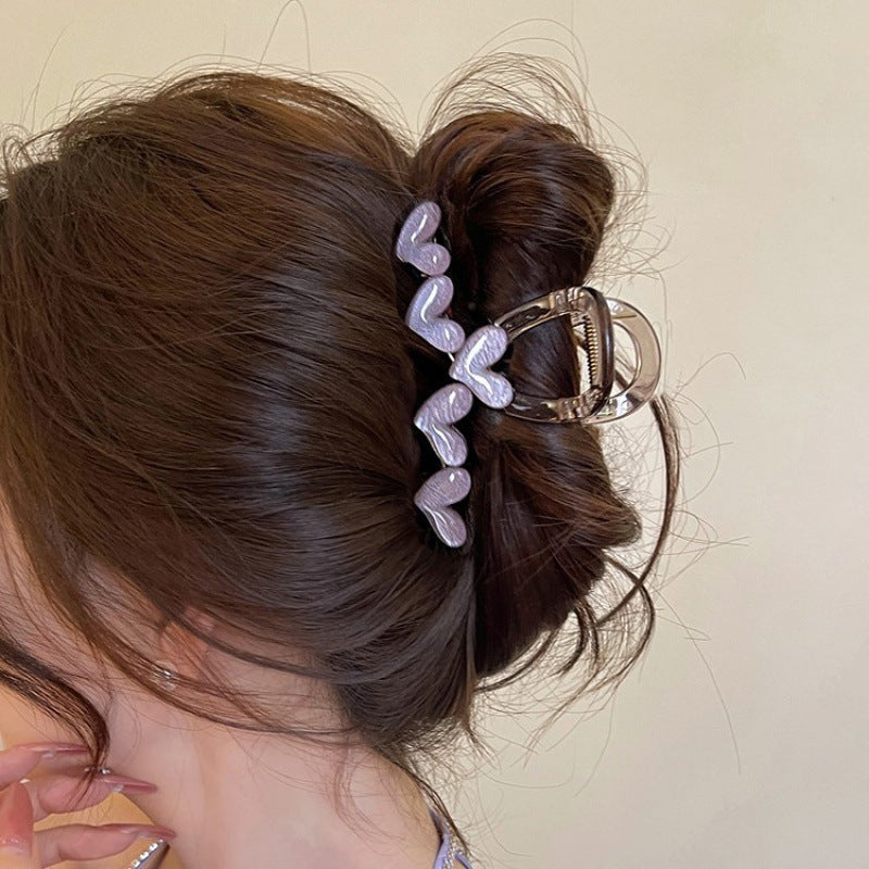 Heart Claw Hair Clip💜 - MERLIÁ