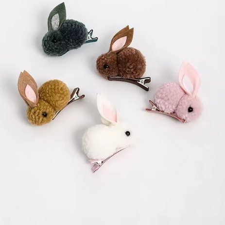 Fluffy Bunny Hair Tie - 6pcs🐇 MERLIÁ