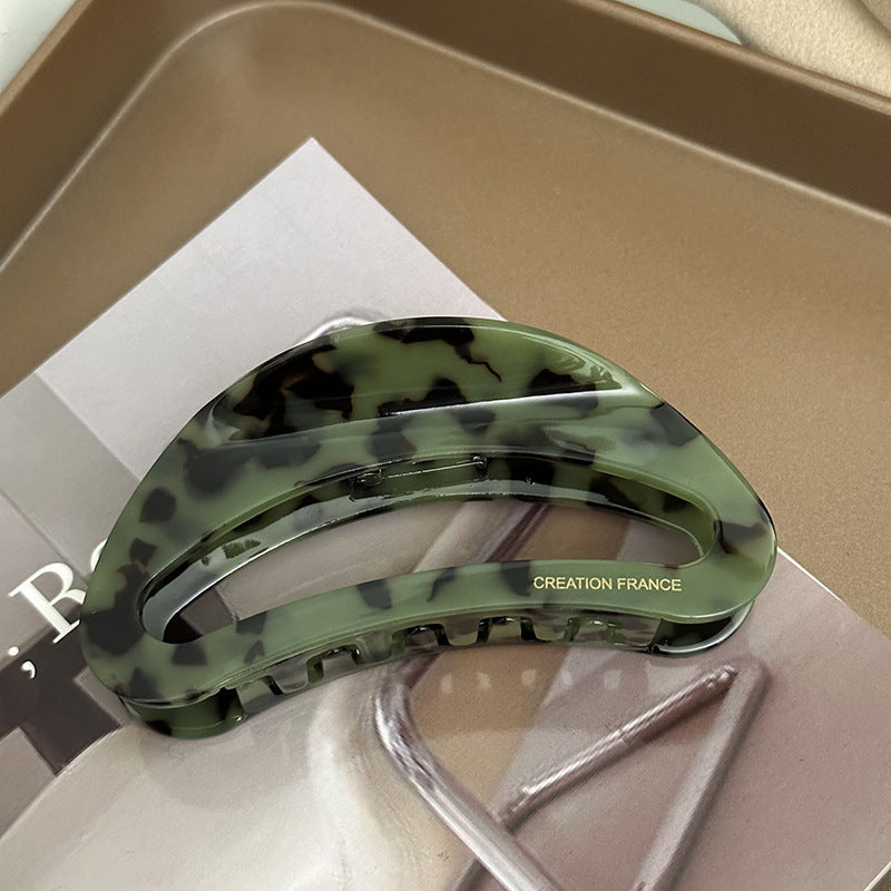 Hollow Crescent Hair Clip – Elegant Updo Barrette MERLIÁ