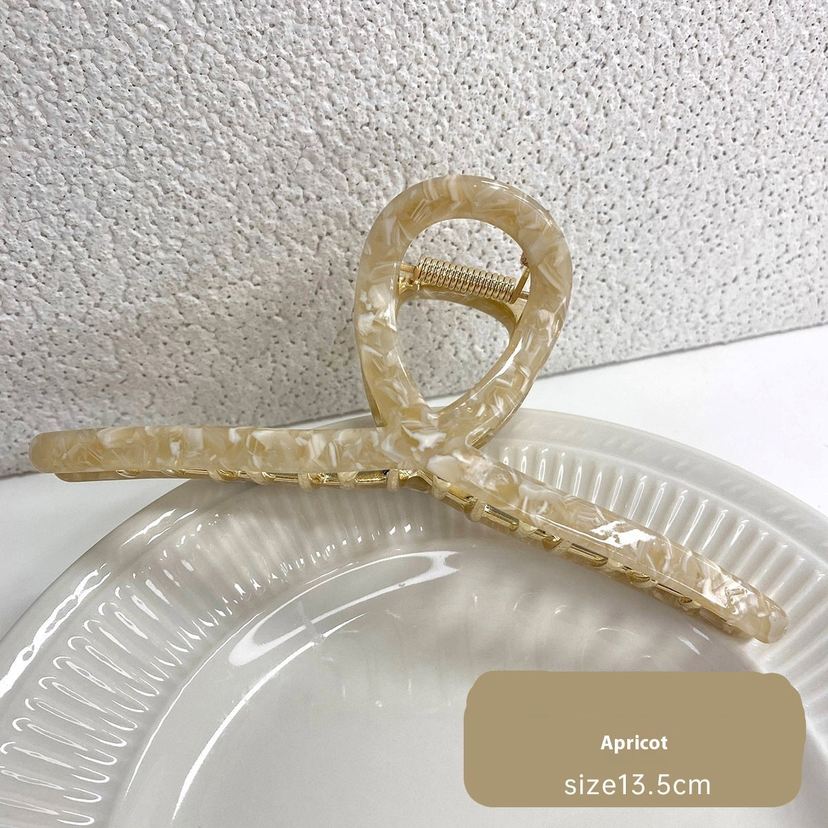 French Retro Acetate Hair Clip – 1pc MERLIÁ