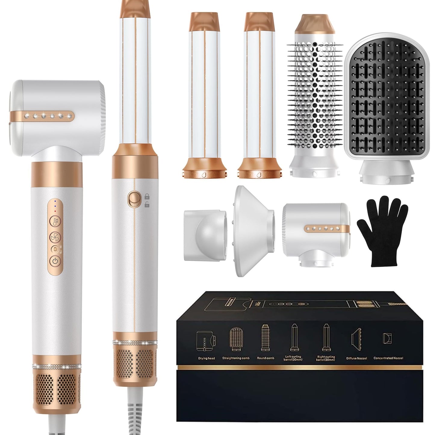 7-in-1 High-Speed Blow Dryer Brush MERLIÁ