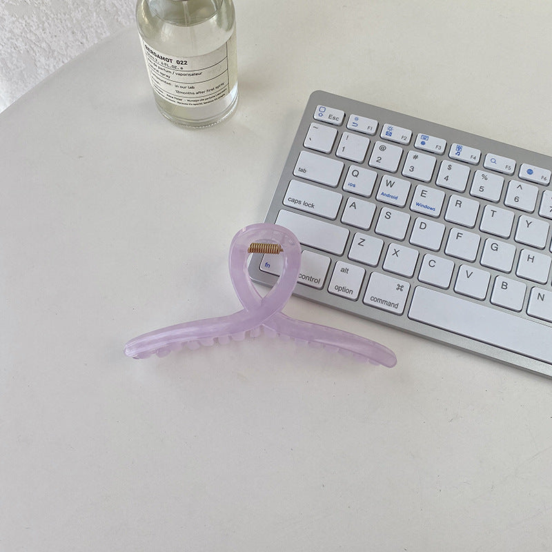 Vintage Curve Hair Claw – Chic & Strong Hold - MERLIÁ