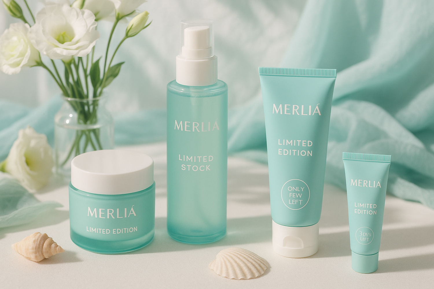 Our Limited Editions collection features rare, one-of-a-kind creations with bold designs and carefully selected ingredients. Elevate your beauty ritual with exclusive products available for a short time ⏳