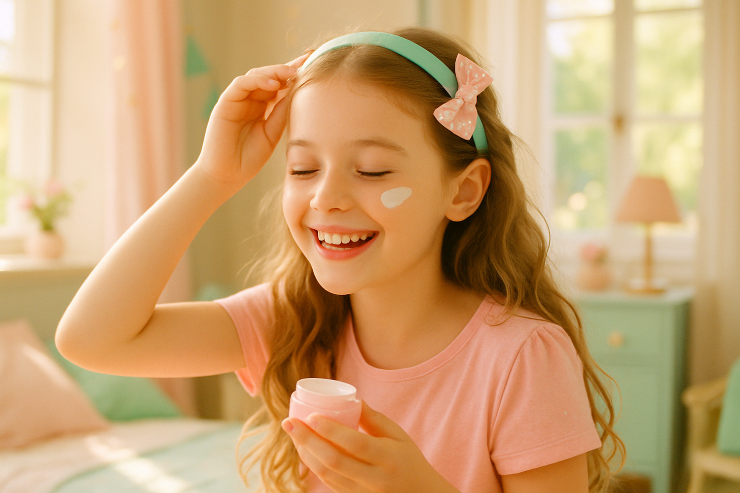 Our Mini Her collection combines gentle formulas and whimsical accessories to celebrate young beauty and curiosity. Perfect for nurturing confidence and creativity, these essentials grow with her sparkling personality 🎀