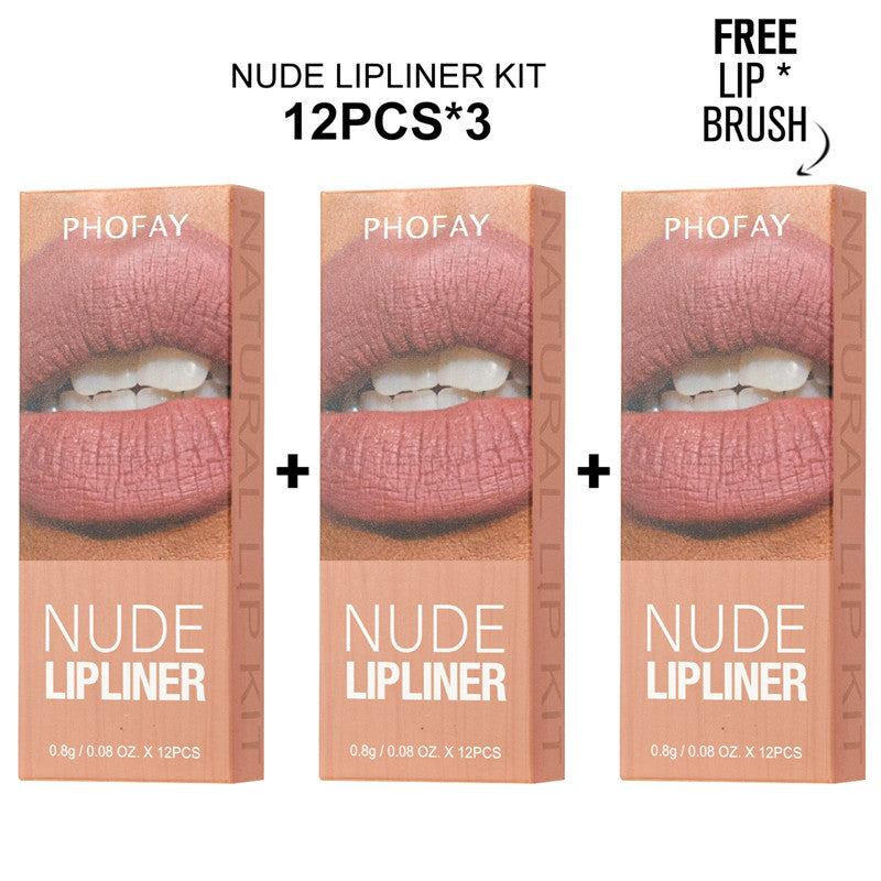 PHOFAY Nude Lipliner Kit MERLIÁ