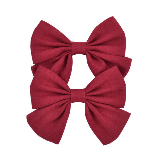 Clip-on hair bow for girls 🎀 MERLIÁ