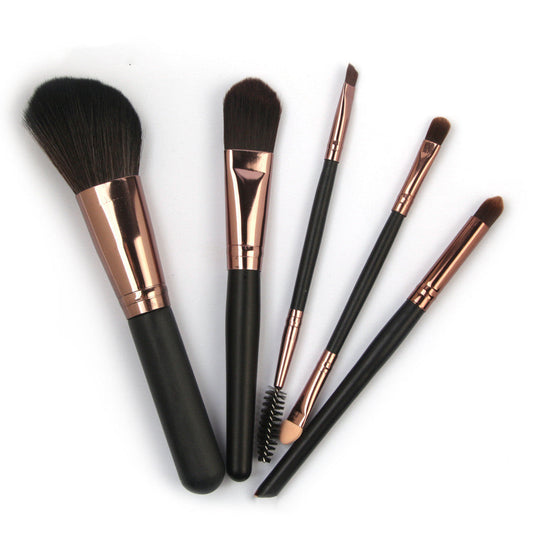 5-Piece Makeup Brush Set - Blush & Eyeshadows MERLIÁ