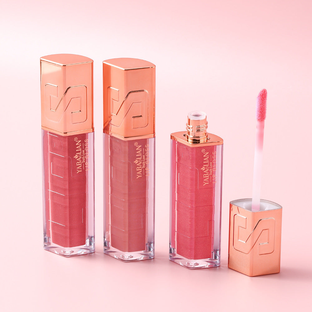 Makeup Hyaluronic Acid Water Light Shimmer Sequins Lip Lacquer MERLIÁ