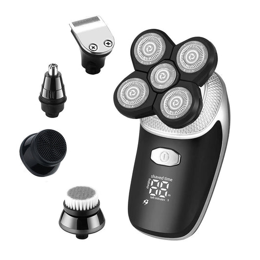 Men's Rechargeable 3D Razor – Multifunctional Shaving & Cleansing MERLIÁ