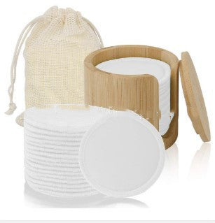 16-Piece Bamboo Fiber Velvet Makeup Remover Pads MERLIÁ