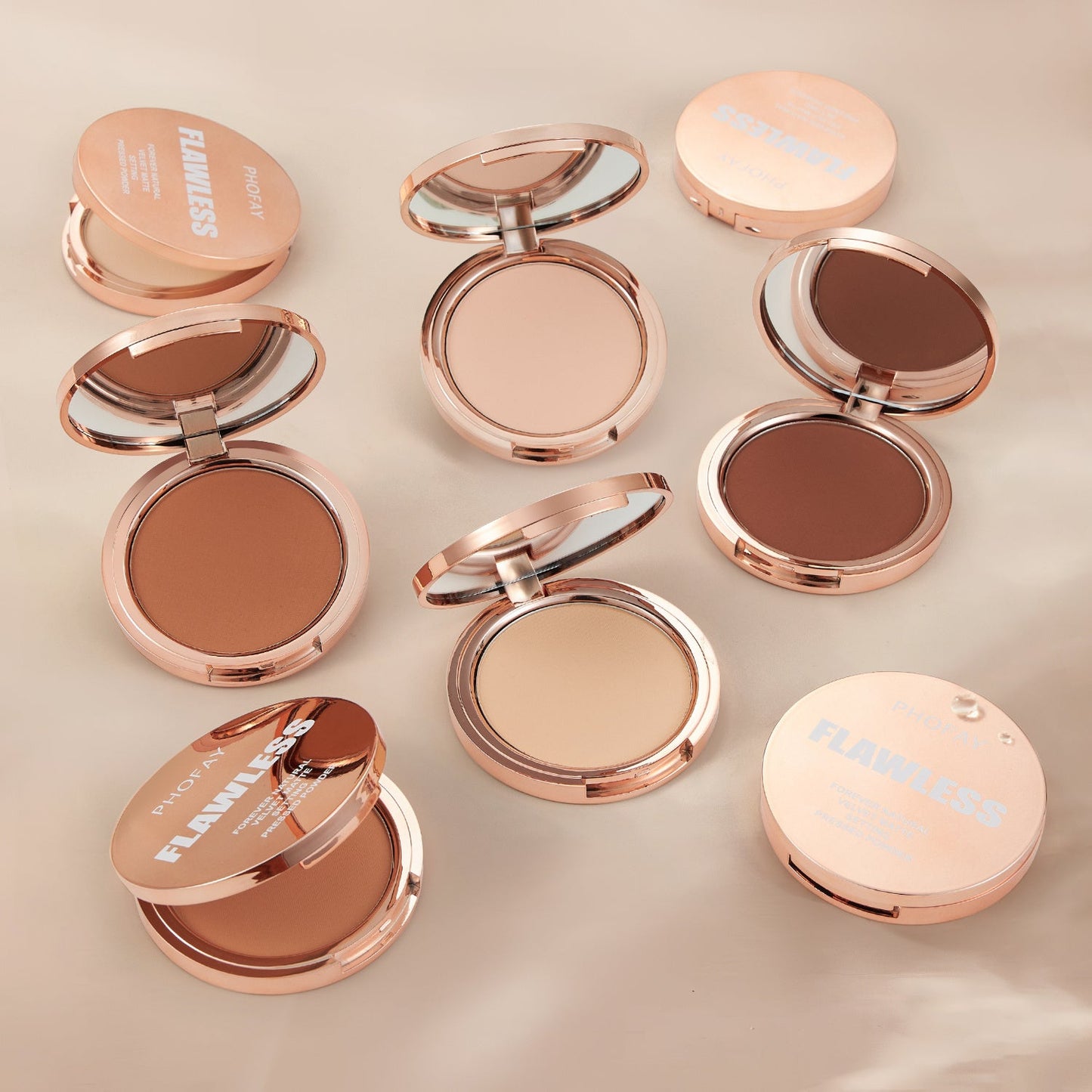 PHOFAY Matte Setting Pressed Powder MERLIÁ