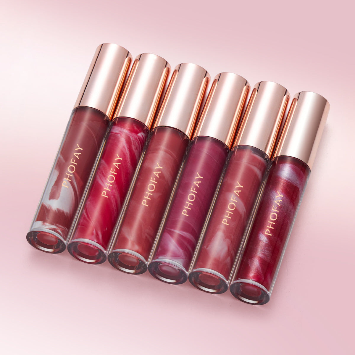 PHOFAY Rose Blooming Hydrating Lip Gloss MERLIÁ