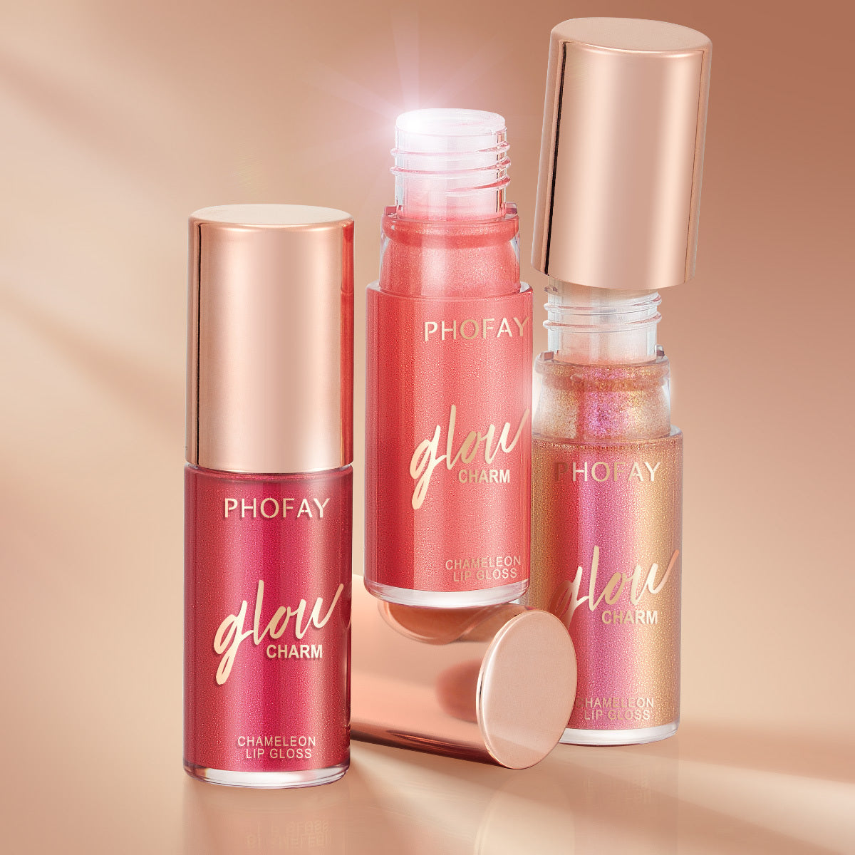 PHOFAY Moisturizing Shimmer Lip Gloss MERLIÁ