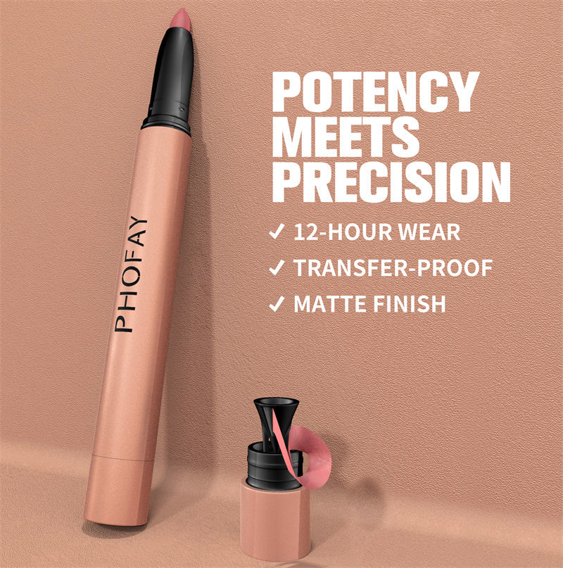 PHOFAY MATTE LIP LINER LIPSTICK PEN MERLIÁ