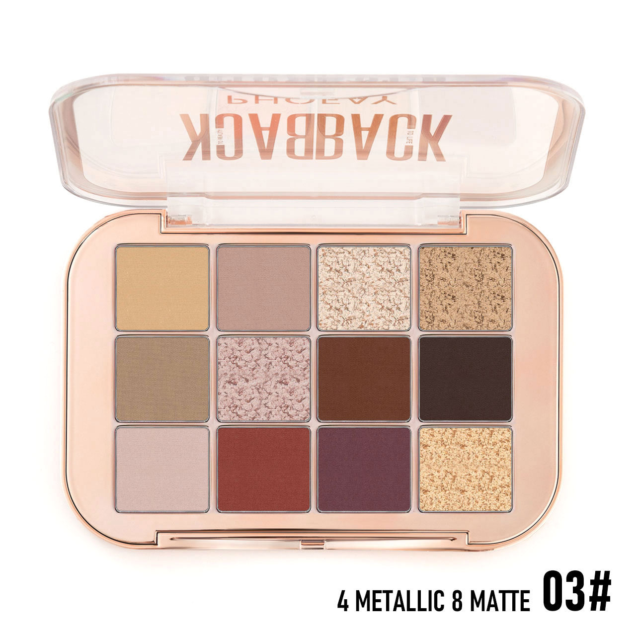 PHOFAY 12 Color Eyeshadow Palette MERLIÁ
