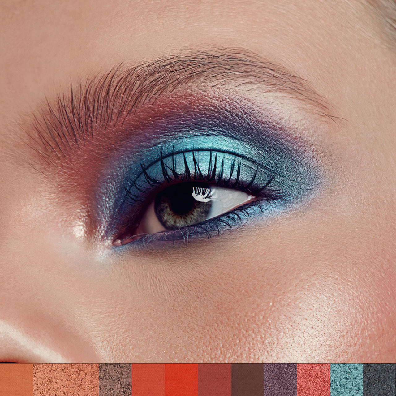 PHOFAY 12 Color Eyeshadow Palette MERLIÁ