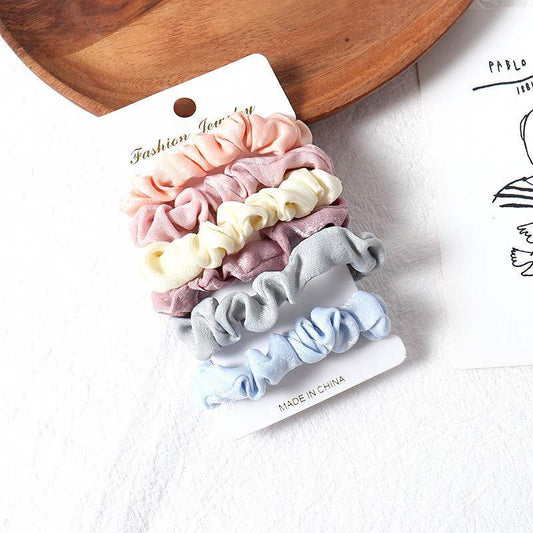 Colorful Satin Scrunchie Set MERLIÁ