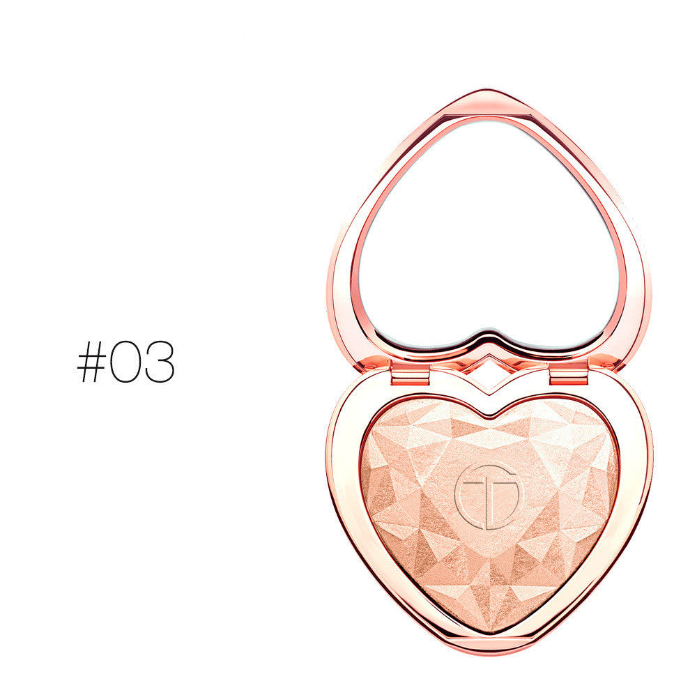 Heart-Shaped Highlighter – Radiant Glow & Smooth Finish MERLIÁ
