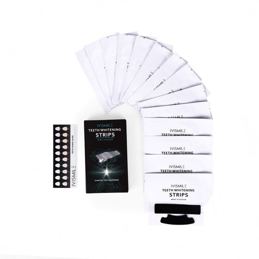 Teeth Whitening Strips Kit (28 Stickers + 14 Piece) MERLIÁ