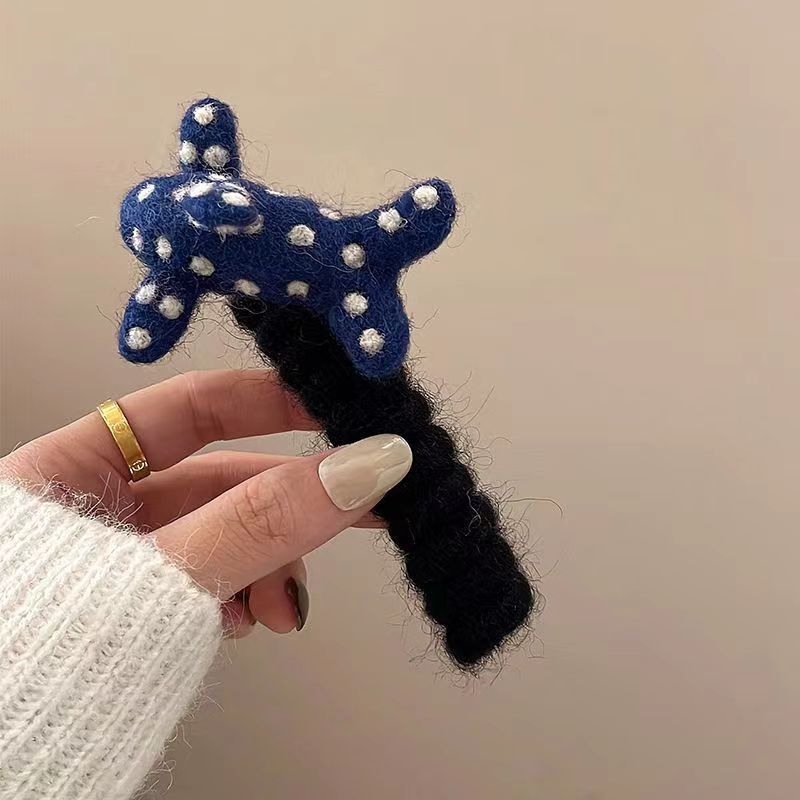 Plush Cute Braided Hair Phone Line Hair Ring Women MERLIÁ