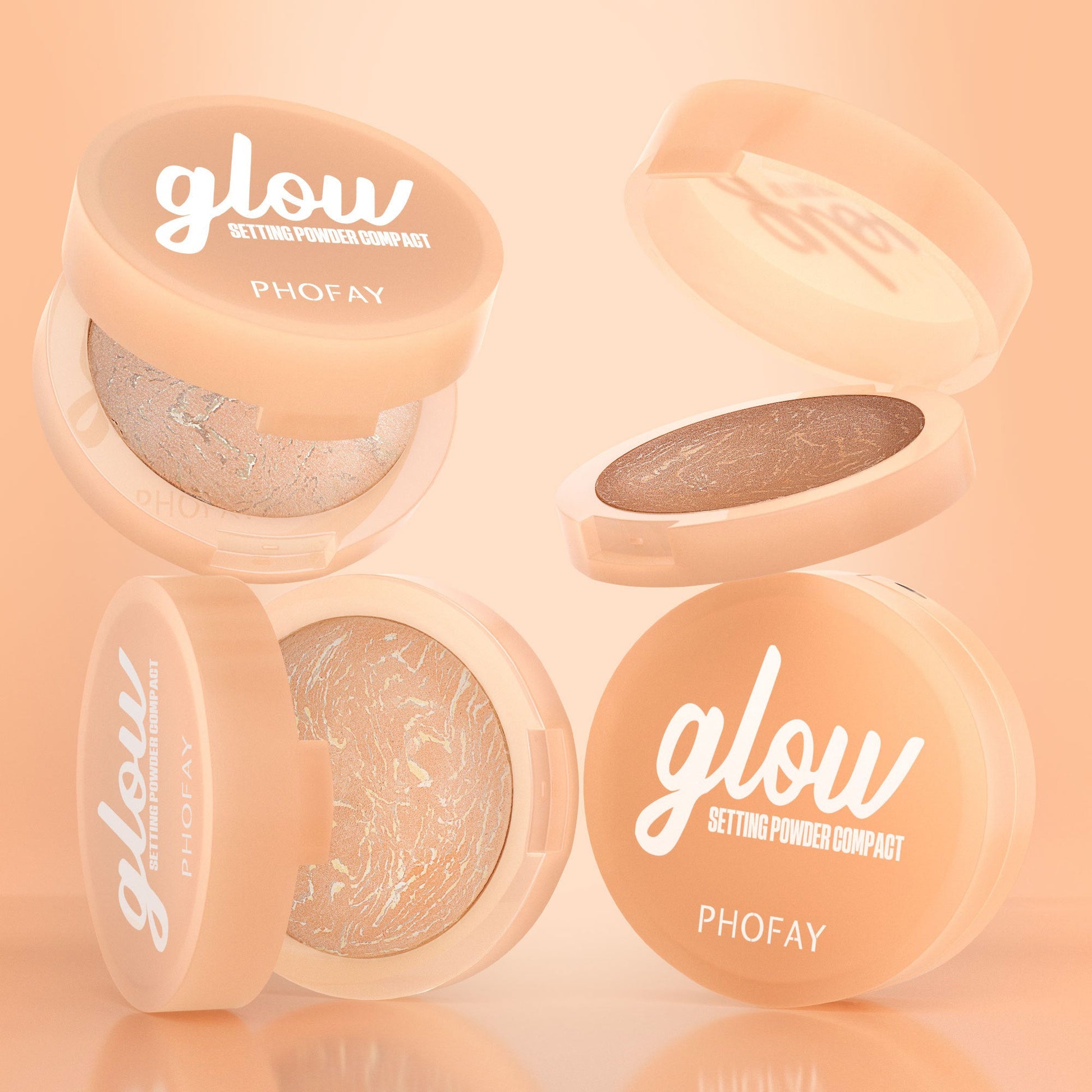 PHFOAY Baking Setting Powder Compact MERLIÁ