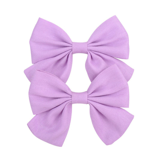 Clip-on hair bow for girls 🎀 MERLIÁ