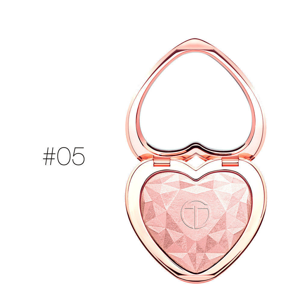 Heart-Shaped Highlighter – Radiant Glow & Smooth Finish MERLIÁ