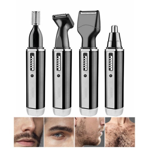 Men’s 4-in-1 Rechargeable Trimmer – Beard, Nose, Ear & Eyebrow Grooming Kit MERLIÁ