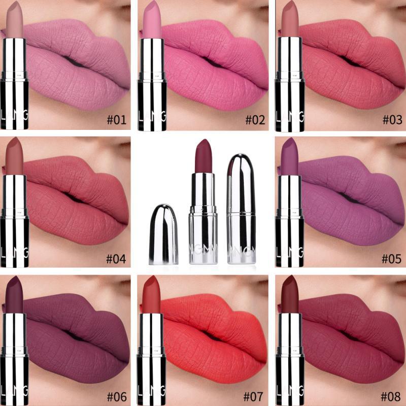 Silver Matte Lipstick MERLIÁ
