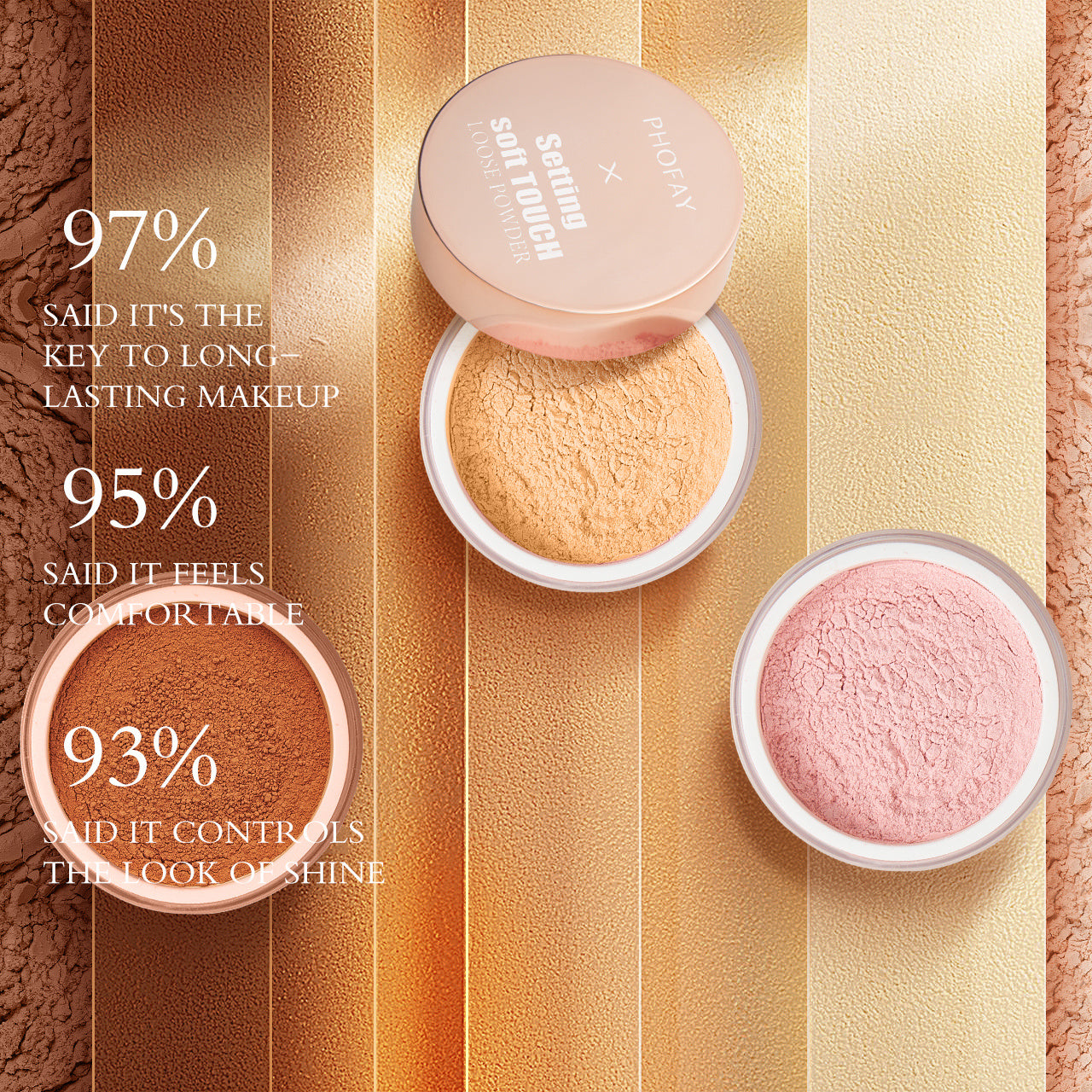 PHOFAY Setting Soft Touch Loose Powder MERLIÁ