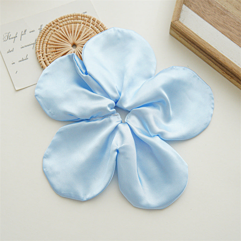 Silky Flower Hair Scrunchie MERLIÁ