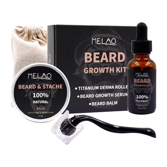 Men’s Beard Care Kit – Grow, Nourish & Style MERLIÁ