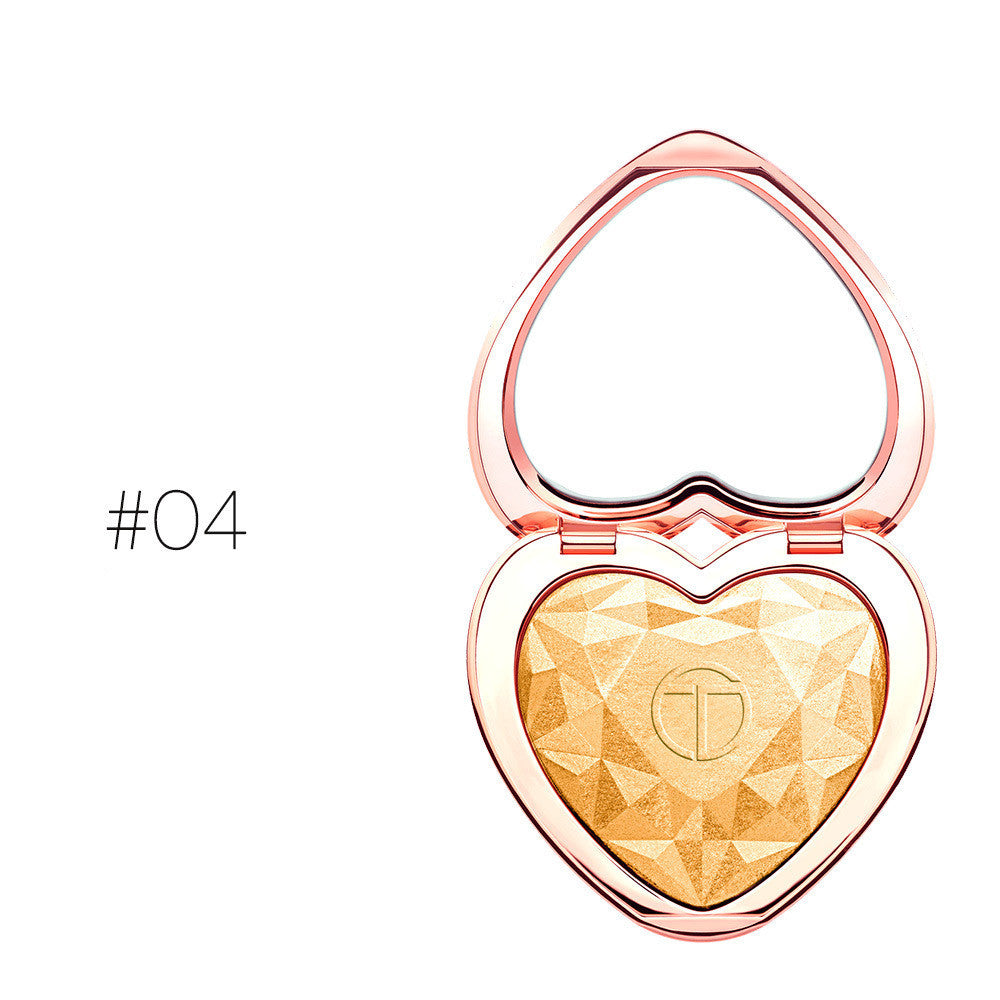 Heart-Shaped Highlighter – Radiant Glow & Smooth Finish MERLIÁ