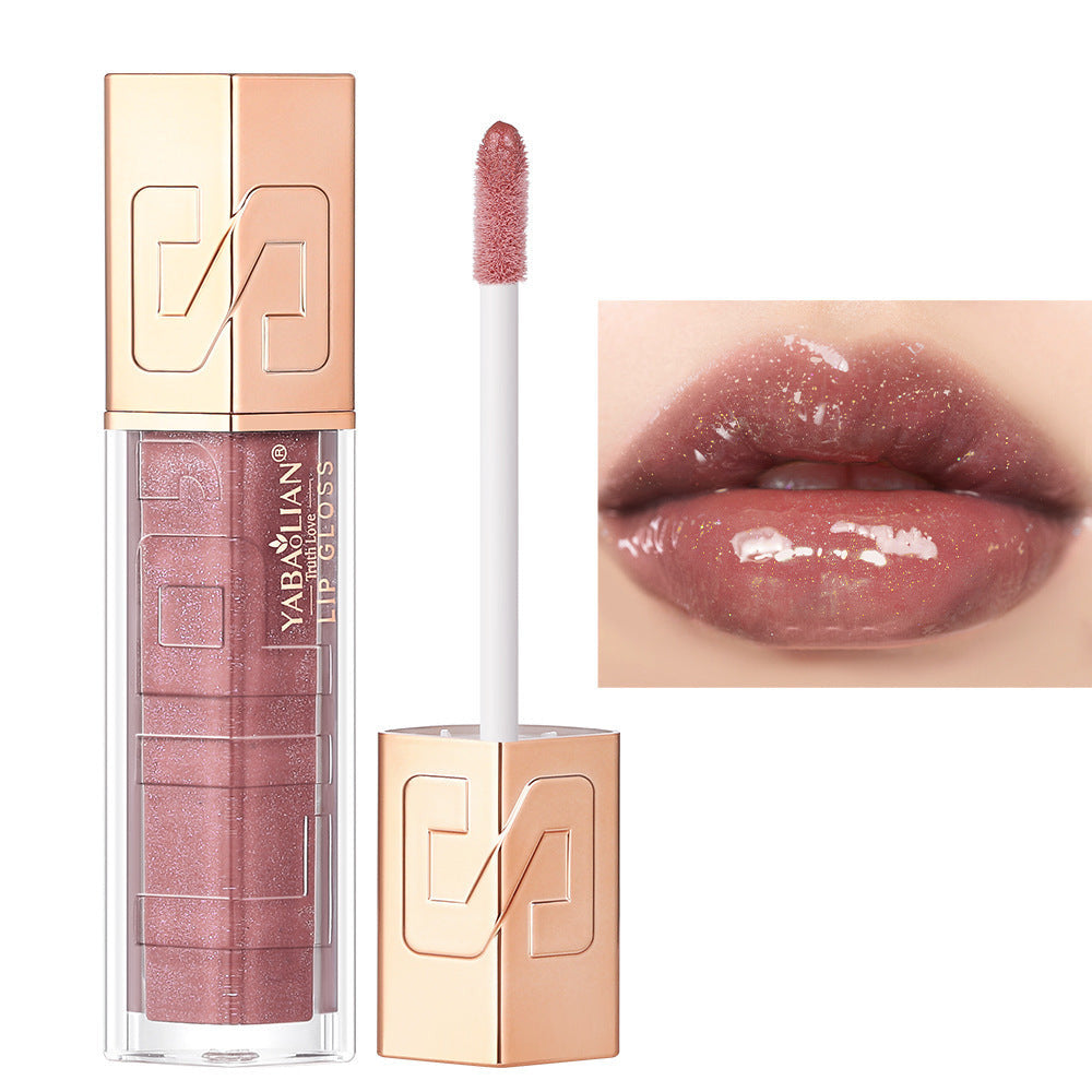 Makeup Hyaluronic Acid Water Light Shimmer Sequins Lip Lacquer MERLIÁ