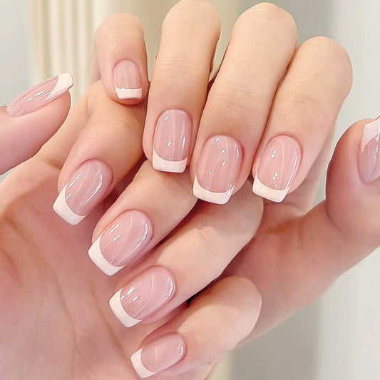 French Style Press-On Nail Tips – 24 Pcs MERLIÁ