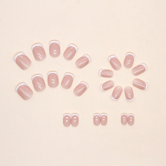 White French Detachable Fake Nails MERLIÁ
