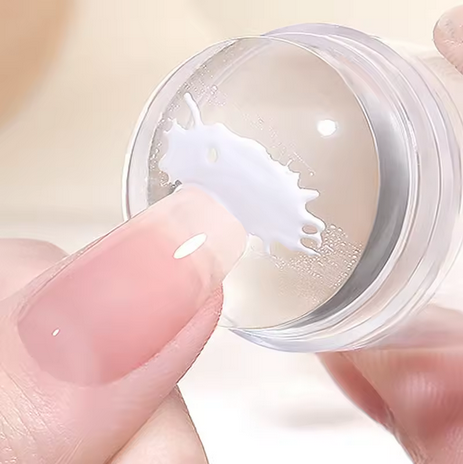 Clear Silicone Nail Art Stamp MERLIÁ