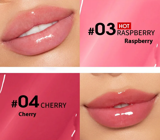 Water Glass Transparent Toot Lip Gloss MERLIÁ