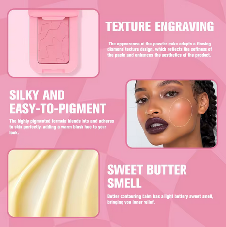 Butter Moisturizes Blush And Brightens Finish MERLIÁ