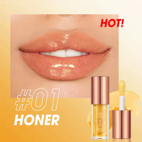 Water Glass Transparent Lip Gloss – Moisturizing Shine & Easy Color MERLIÁ