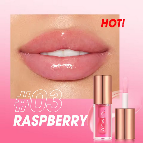 Water Glass Transparent Lip Gloss – Moisturizing Shine & Easy Color MERLIÁ